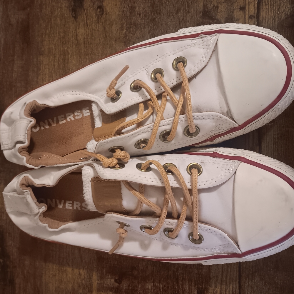 Converse White Sneakers -women's